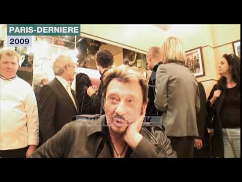 Extrait archives M6 Video Bank // Johnny Hallyday (Paris Dernière - 1993)