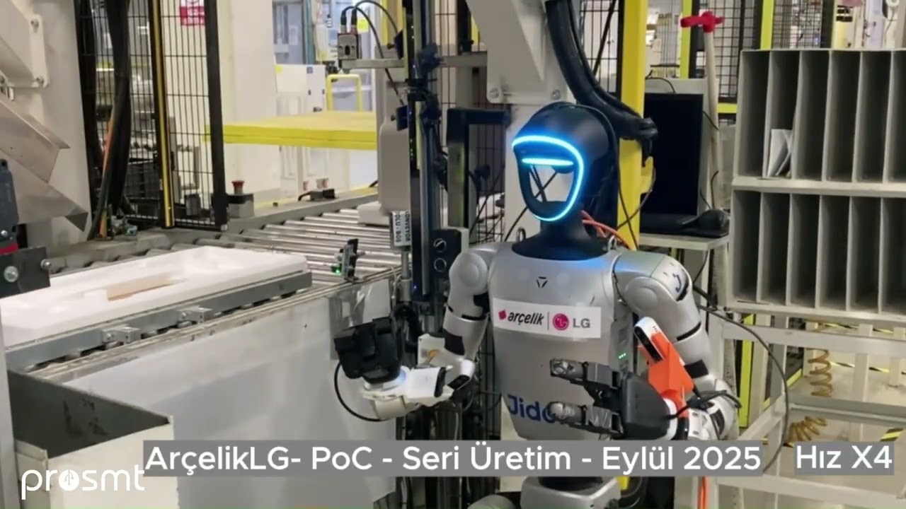 Unitree G1 Fabrikada! Geleceğin İş Gücüyle Tanışın 🚀