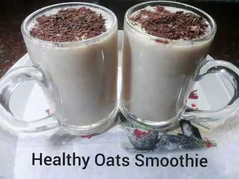Healthy Oats Breakfast Smoothie | How To Make Protein Smoothie | Weight Loss Recipe | Easy Breakfast