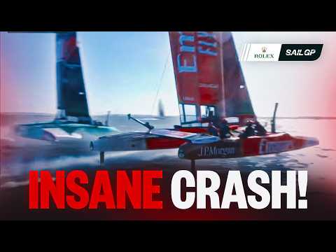 Must See Crash! USA hits EmiratesGBR at full speed 😮