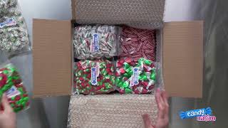 How We Pack a Christmas Candy order by Candy Nation Online Candy Store