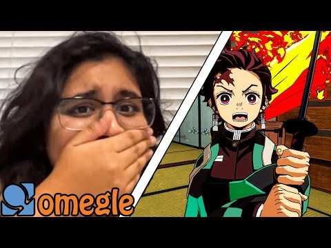 Tanjiro RETURNS to Omegle! (Demon Slayer VR)