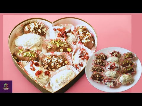 Stuffed Dates 4 Ways | Chocolate Covered Stuffed Dates | Teacher's Day Special | Dates Recipe