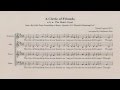 [Sheet Music] A Circle of Friends (The Heart Carol ...