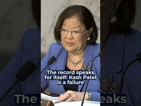 The Record Speaks for Itself: Kash Patel is a Failure