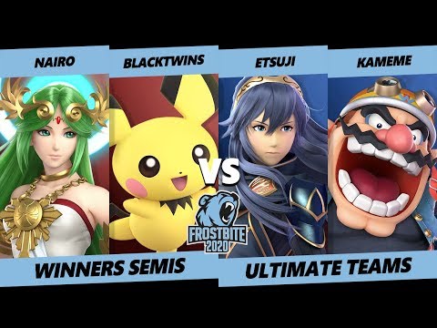 Frostbite 2020 SSBU Winners Semis - Nairo & Blacktwins Vs. Etsuji & Kameme Ultimate Teams - SSBU