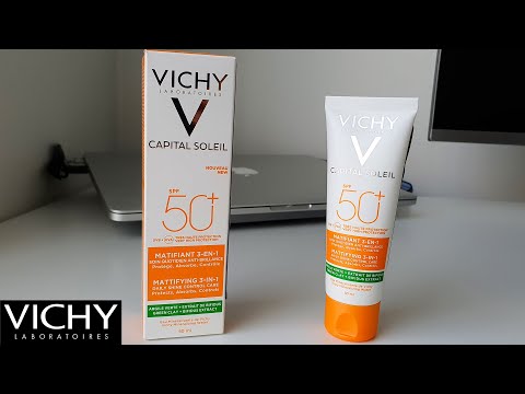 Vichy Capital Soleil Mattifying SPF 50 Sunscreen...