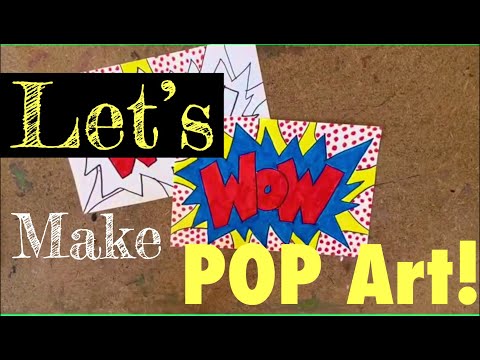 Let's make POP art like Roy Lichtenstein!