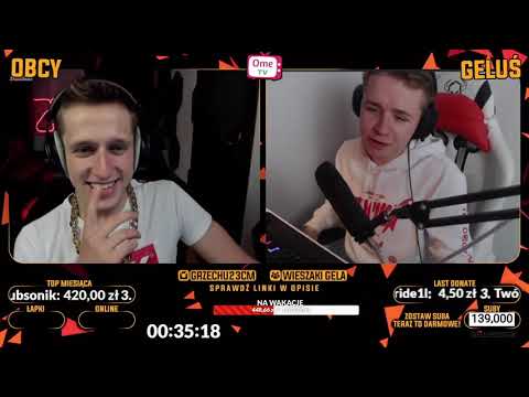 Geluś rozmawia z Taksi ZRT na Ome.tv