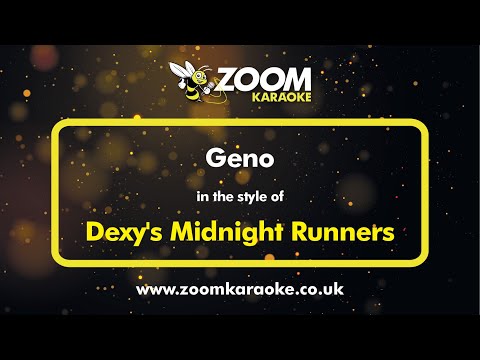 Dexy's Midnight Runners - Geno - Karaoke Version from Zoom Karaoke