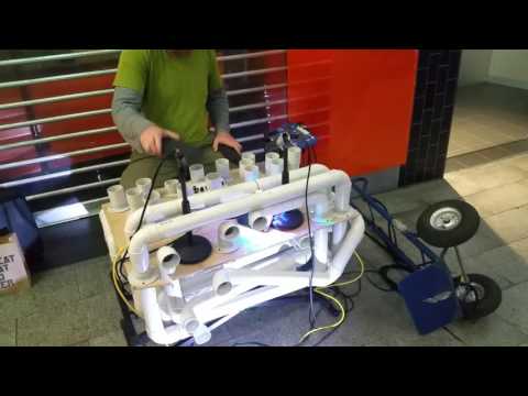 Pipe Guy's battery powered nightclub