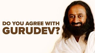Do You Agree With Gurudev's Message To The World Leaders? | ⏱️60 Second Wisdom Talks By Gurudev