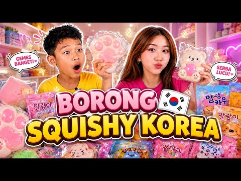 해외 유튜버들 사이에서 유행하는 한국 문구점 말랑이 언박싱