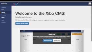 Xibo Part 1 - Introduction to Creating content with Xibo