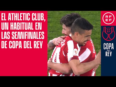 El Athletic Club, un habitual en las semifinales de Copa del Rey