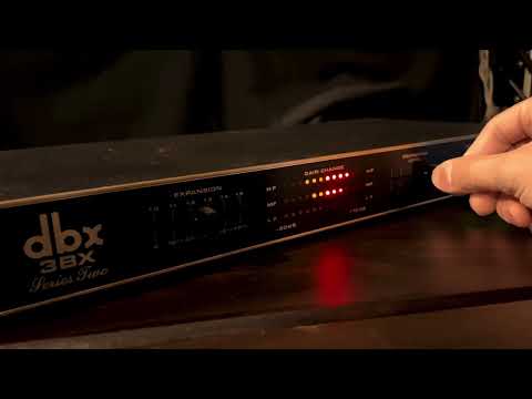 dbx 3BX series two 3Band Dynamic Range Expander