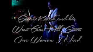 Steve Kozak performs  \'One Woman  I Need\'.