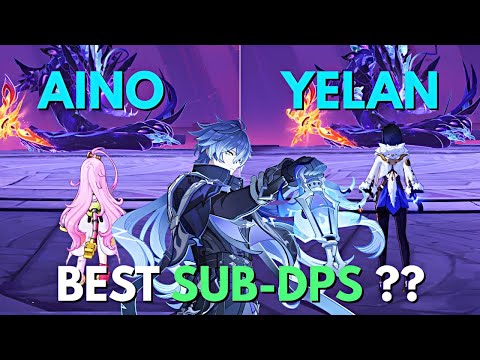 Best Sub DPS for Flins? Aino vs Yelan! Genshin Impact