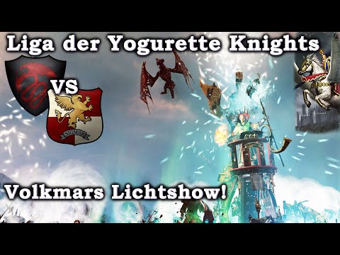 Vampirfürsten vs Imperium Hamster VS CroissantauBert Total War: Warhammer Liga der Yogurette Knights