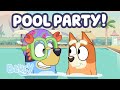 LIVE Bluey S Pool Party ️ 70 MINUTES Summer Moments And Water Fun Bluey