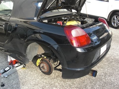 Lightweight Flywheel (ORC 250Light Clutch) vs Stock Comparison - TOYOTA MR-S (MR2 Spyder) 軽量フライホイール