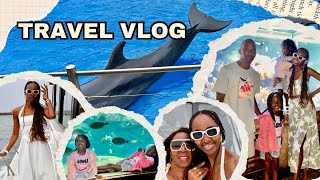 Vlogtober 9 | Durban Family Vacation | UShaka Marine World | Boat cruise | Dolphin show | Aquarium