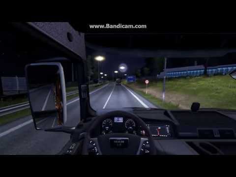 ETS2 #1 Amsterdam-Sheffield (test) MAN TGX