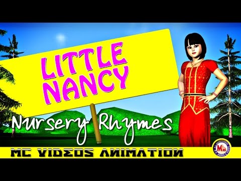 LITTLE NANCY | Nursery Rhyme | Animated Video Song for Kids