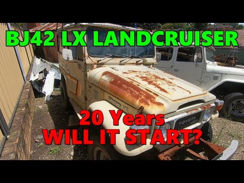 BJ42 LX Landcruiser Will It Start After 20 Years?
