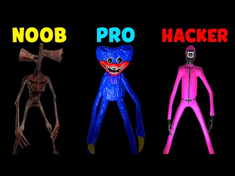 NOOB vs PRO vs HACKER - Monsters: PvP Arena