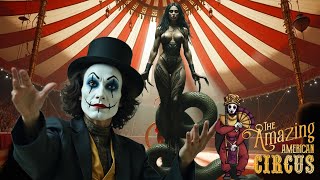 Pasen y vean "LA MUJER SERPIENTE y el CAMBIAROSTROS" - ep3 The Amazing American Circus
