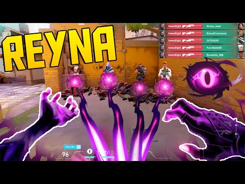 THE ULTIMATE REYNA MONTAGE - Best Outplays & 200 IQ Moments | VALORANT
