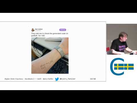 Björn Fahller - Higher order functions for ordinary developers