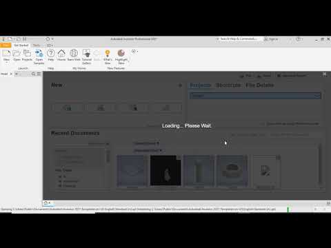 AutoDesk Inventor Pro Intro 2021