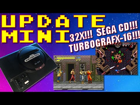 Updating Genesis Mini to Play Sega CD! 32X! TurboGrafx-16!