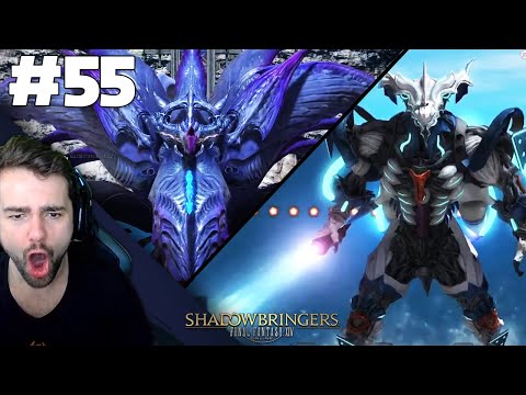Sapphire Weapon Vs GIANT GUNDAM MAD LAD! | LET'S PLAY FINAL FANTASY 14 SHADOWBRINGERS #55