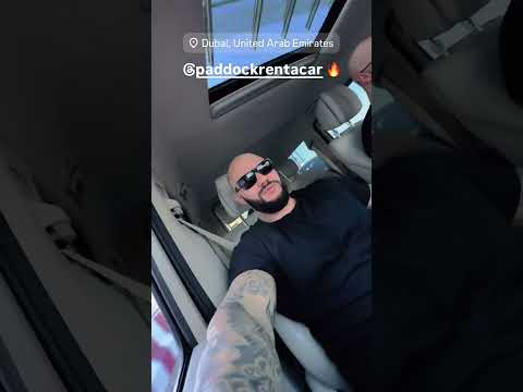 VIP сервис и VIP машины от Paddock rent a car для Джигана!