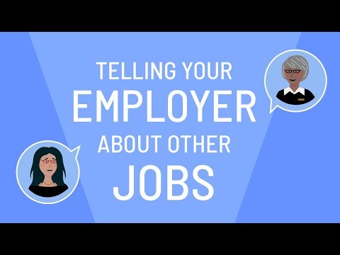 你應該告訴你的僱主你的其他工作嗎？ (Should You Tell Your Employer About Your Other Job?)