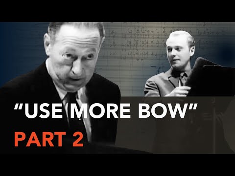 HEIFETZ: MORE BOW! | Part 2