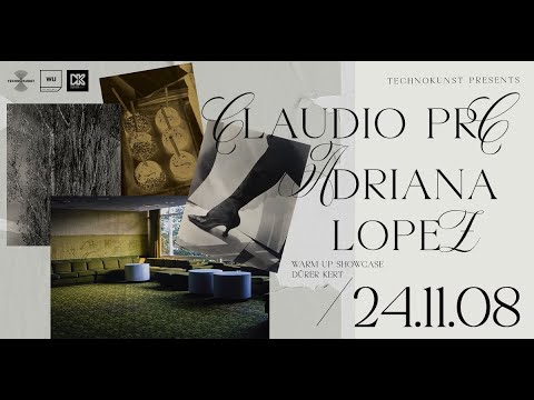 Claudio PRC | Technokunst pres. Warm Up Showcase | Dürer Kert, Budapest | 2024.11.08.