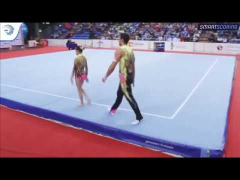 EC 2017 - Polska, Rzeszow - Belarus 1 - Beliakou Artur & Melnik Volha (Bal) - Silver