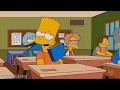 THE SIMPSONS Bart Lost His Own Image In The Classroom With Childish Actions