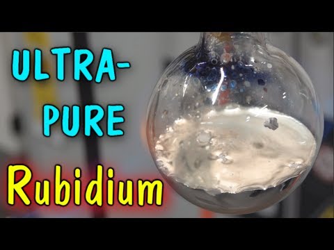 Distilling Rubidium!