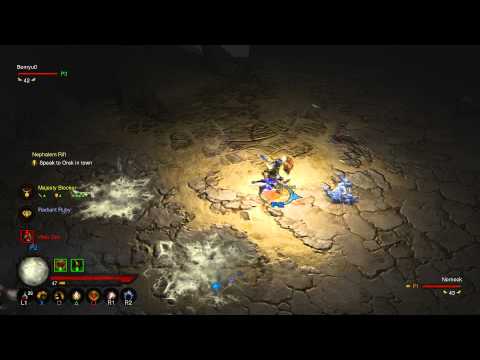 Diablo III Ultimate Evil Edition - Adventure Mode Rift: Magistrate's Paradox: Binder Guardian Fight