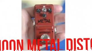 Video thumbnail for REVIEW AMMOON METAL DISTORTION by umay iskandar