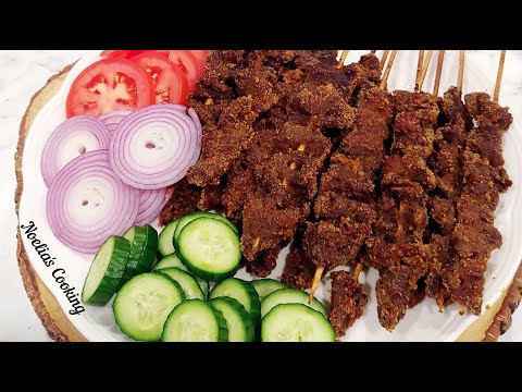 Brochettes de Boeuf Bien Tendres Et Delicieuses || Tchitchinga || Beef Suya