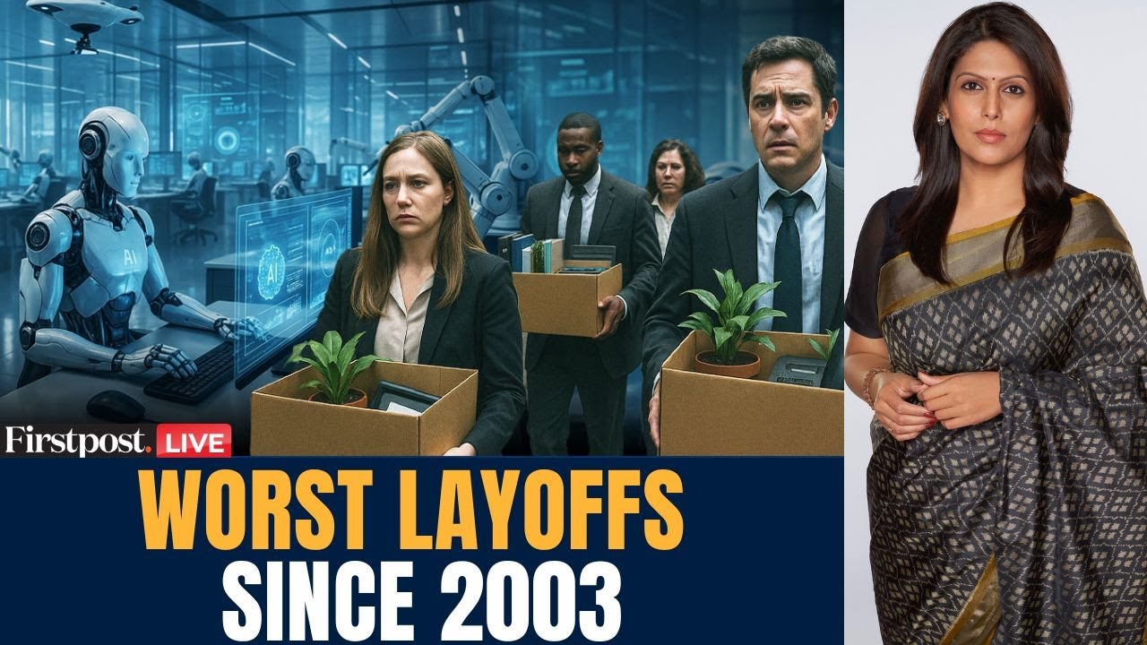 LIVE: AI Disruption Kills a Million Jobs in the US | Vantage With Palki Sharma