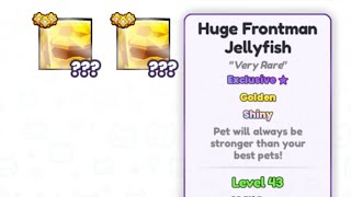 Trading 2 Shiny Golden Huge Frontman Jellyfish