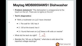 Making Voltage Measurements in Appliance Circuits