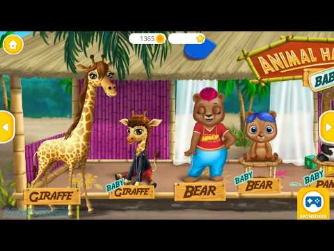 Baby Animal Hair Salon 2 - Fun and Educational Game for Kids By TutoTOONS